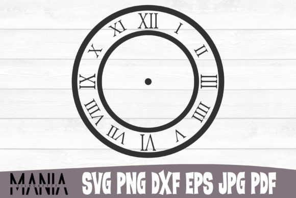 Clock Face Template 14 Graphics Review