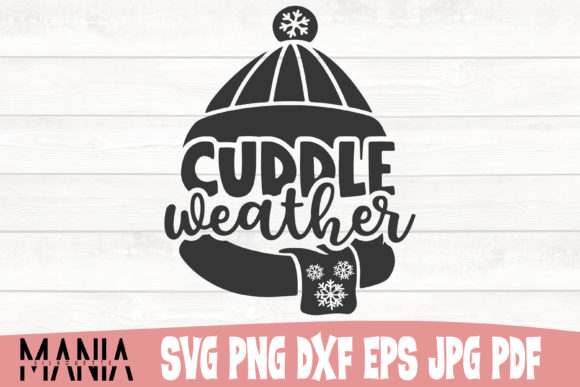Cuddle Weather Christmas Svg Cut File Graphics and Graphic Templates Review