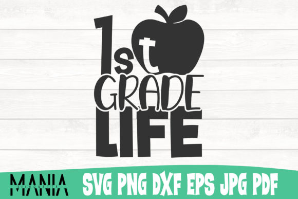 First Grade Life Svg Cut File Design Review for Real Projects