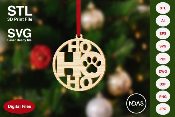 Holiday Embroidery Review: Ho Ho Ho Dog Paw