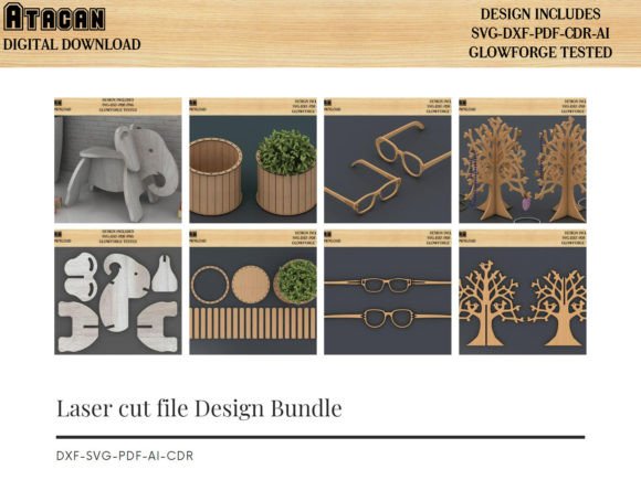 Laser Cutting Puzzles: A Review of Laser Cut 3D Models, Wooden DIY Puzzle