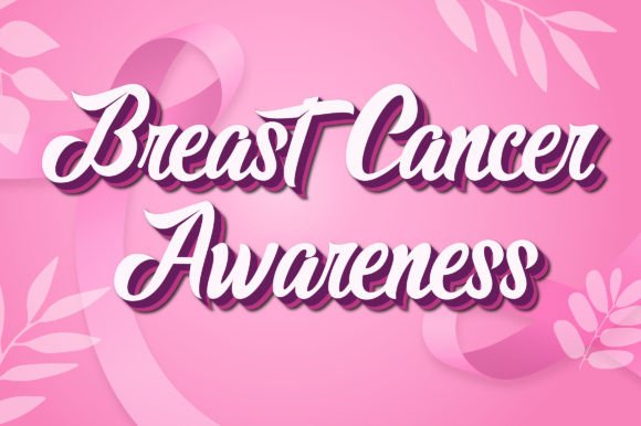 World Breast Cancer Awareness Day 3d Graphics and Print Templates